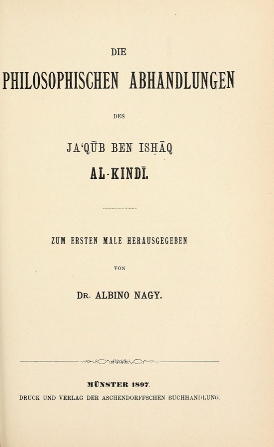 İlk Akıl ve Aklın Dört Türü