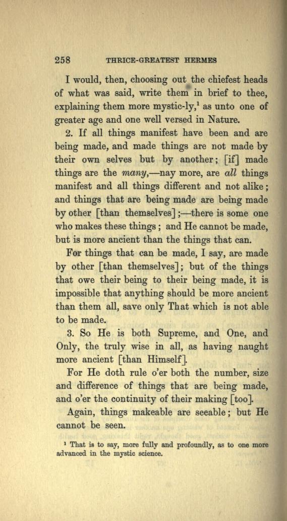 Corpus Hermeticum XIV: Yapan ile Yapılan