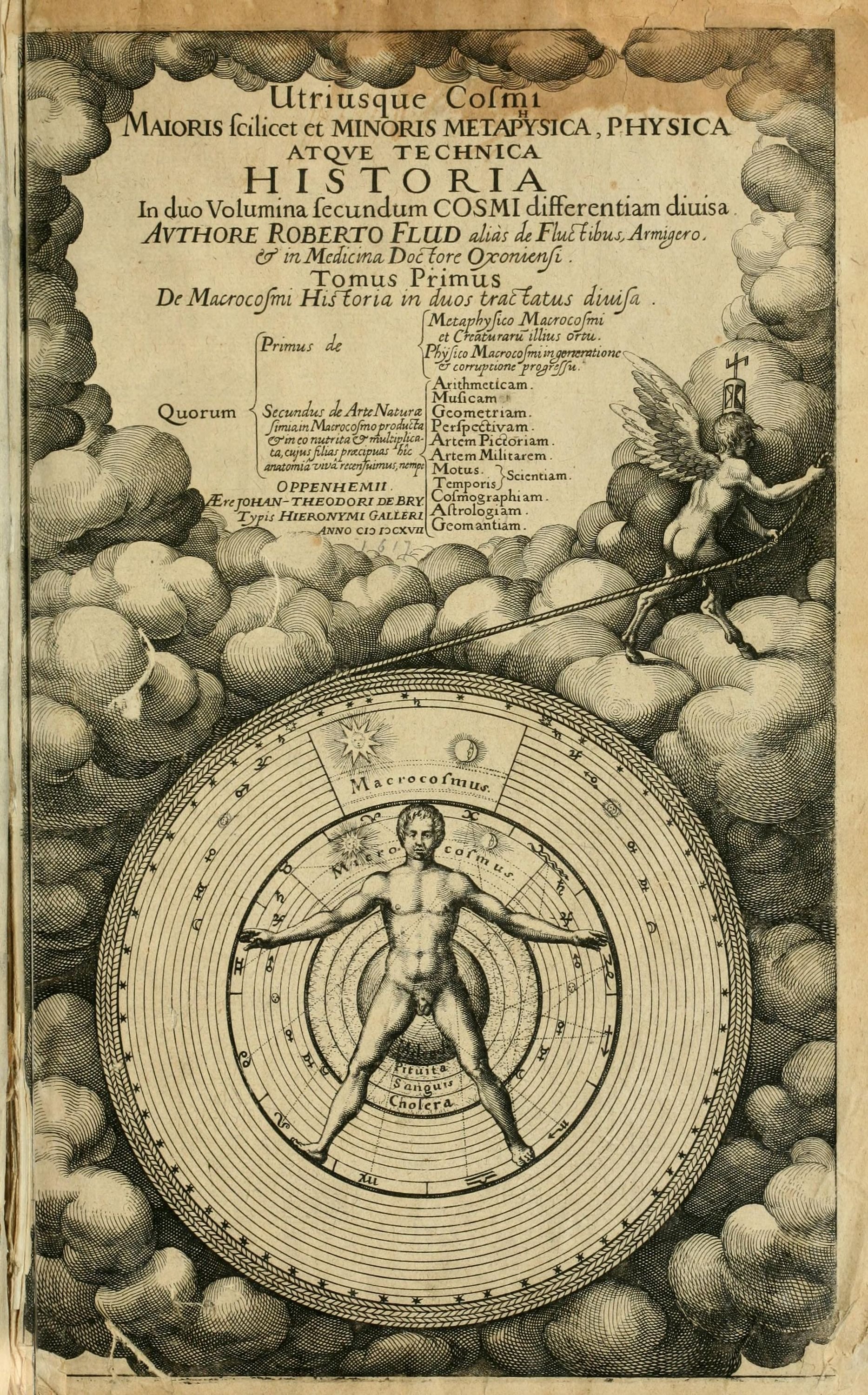 Robert Fludd, Utriusque Cosmi Historia: İki Kozmosun Tarihi