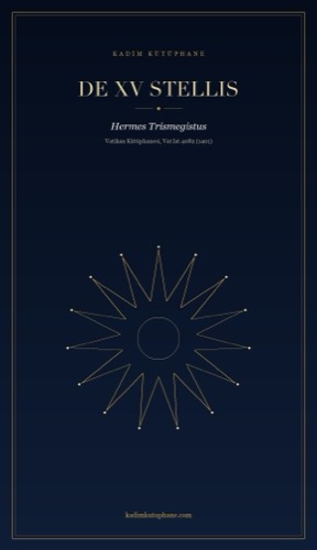 De XV Stellis: Hermes'in On Beş Yıldız Risalesi